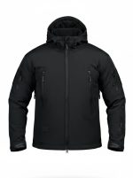 Демісезонна тактична куртка Silver Knight Windstopper Softshell Black