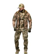 Тактичний костюм демісезонний 6в1 StabiTex Softshell Rip-Stop Піксель ММ-14 - Зображення 2