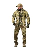 Тактичний костюм демісезонний 6в1 StabiTex Softshell Rip-Stop Мультикам ММ-25 - Зображення 2