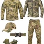 Тактичний костюм демісезонний 6в1 StabiTex Softshell Rip-Stop Мультикам ММ-25