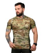 Легка тактична потовідвідна футболка Coolmax Multicam MM-25 - Зображення 2
