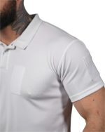 Футболка поло тактична Coolmax White - Зображення 4
