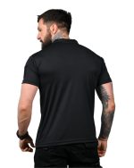 Футболка поло тактична ЗСУ Coolmax Black - Зображення 4