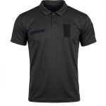 Футболка поло тактична ЗСУ Coolmax Black