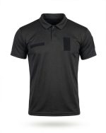 Футболка поло тактична ЗСУ Coolmax Black