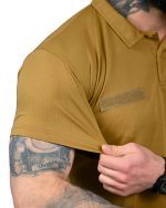 Футболка поло тактична ЗСУ Coolmax Coyote - Зображення 5