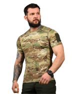 Тактична потовідвідна футболка Coolpass Multicam MM-25 - Зображення 3