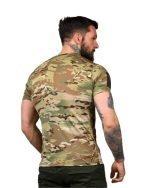 Тактична потовідвідна футболка Coolpass Multicam MM-25 - Зображення 4