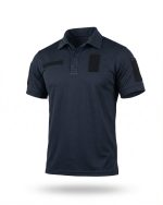 Тактична футболка-поло Lacoste Sport ДСНС Синя