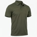 Тактична футболка-поло Lacoste Sport Olive