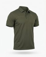 Тактична футболка-поло Lacoste Sport Olive