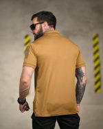 Тактична футболка-поло Lacoste Sport Coyote - Зображення 6