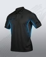 Тактична футболка-поло Lacoste Sport Чорна - Зображення 2
