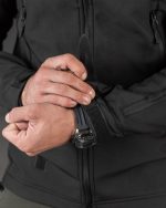 Демісезонна тактична куртка Silver Knight Windstopper Softshell Black - Зображення 6