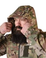 Демісезонна тактична куртка Softshell Multicam - Зображення 6
