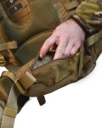 Рюкзак тактичний 80 л. з водонепроникного матеріалу ОЛИВА - Зображення 2