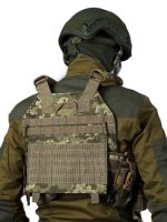 Тактична плитоноска Revenger з підсумками Cordura 4 точки скидання Піксель - Зображення 5
