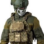 Тактична плитоноска Revenger з підсумками Cordura 4 точки скидання Піксель