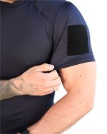 Тактична потовідвідна футболка Samuray Cooltouch Blue Navy - Зображення 5