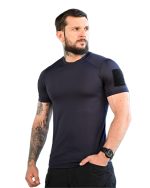 Тактична потовідвідна футболка Samuray Cooltouch Blue Navy - Зображення 3