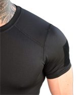 Тактична потовідвідна футболка Samuray Cooltouch Black - Зображення 4