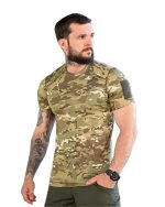 Тактична потовідвідна футболка Samuray Cooltouch Multicam MM-25 - Зображення 2