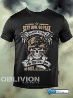 Тактична футболка Oblivion «Go Fast» чорна