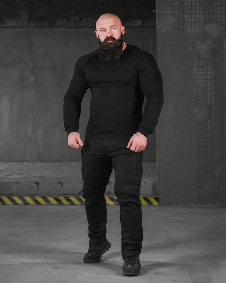1-копия-optimized-13 Весняний комплект поліція black ВТ5047 - Зображення 1