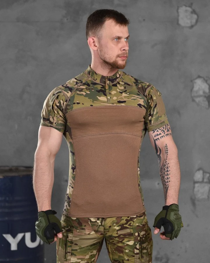Убакс ФУТБОЛКА БОЕВАЯ  TACTICAL FROG T-SHIRT MULTICAM ВТ6044