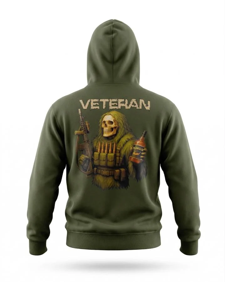 Мілітарі худі TRENASH Veteran олива ТР6094