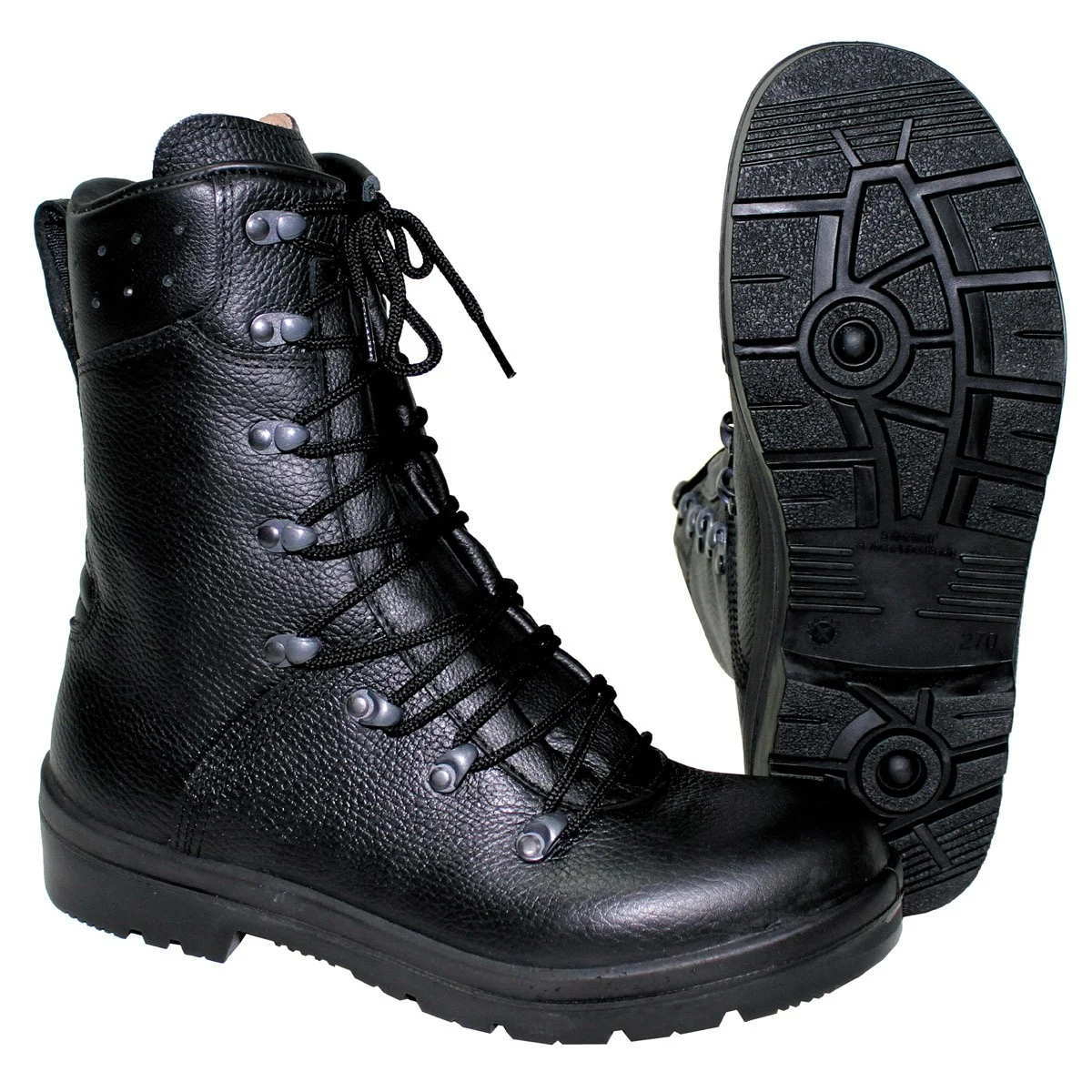 Берці оригінальні Бундесвер Модель 2007 BW Combat Boots, Black, 52