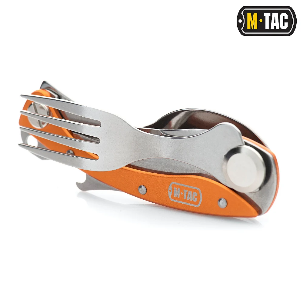 M-TAC СТОЛОВИЙ НАБІР СКЛАДНИЙ, Silver