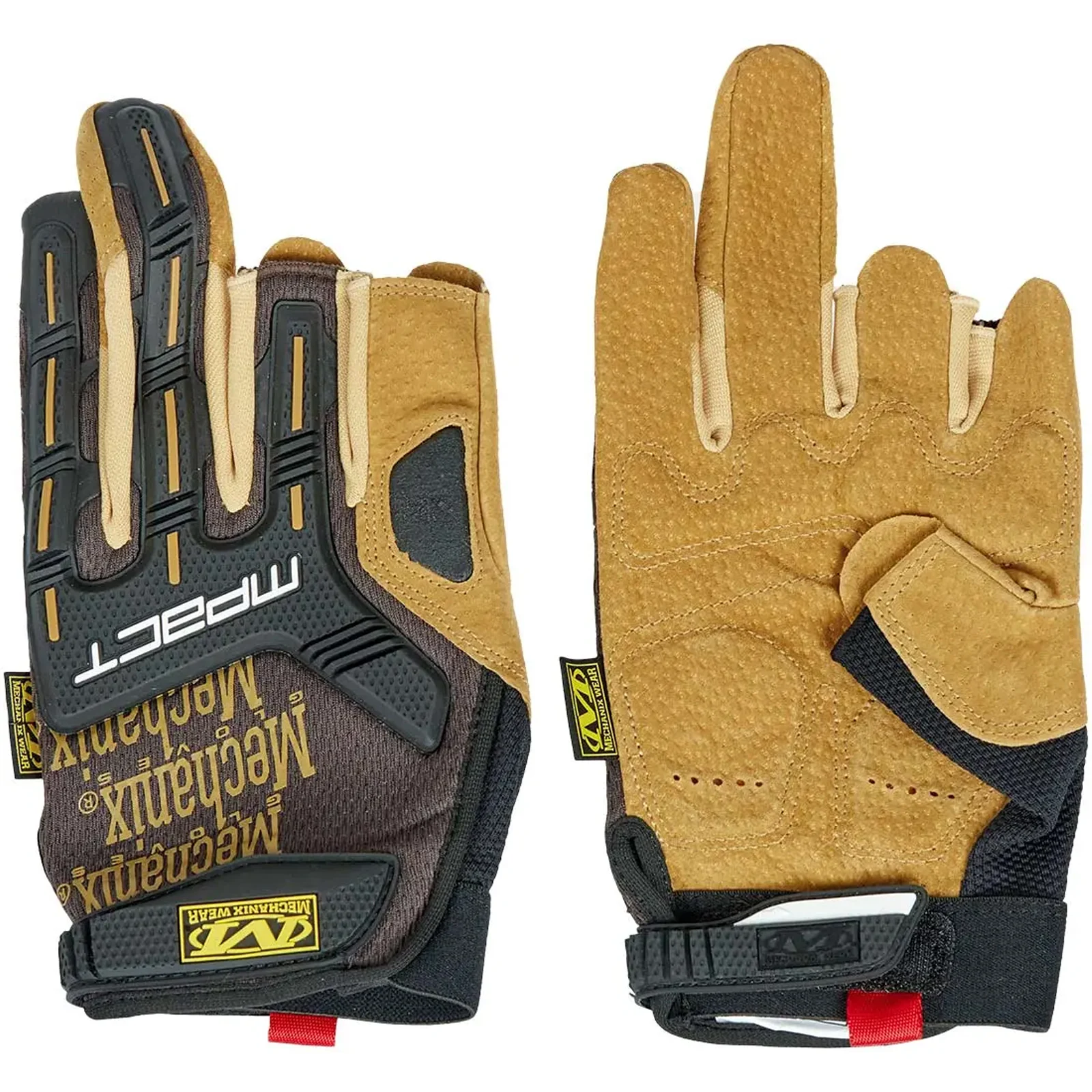 Рукавички Mechanix M-Pact Framer Leather, Brown, S