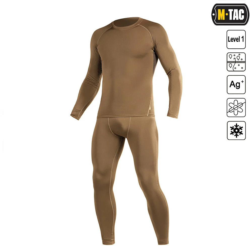 Термобілизна M-Tac ThermoLine, Coyote brown, S