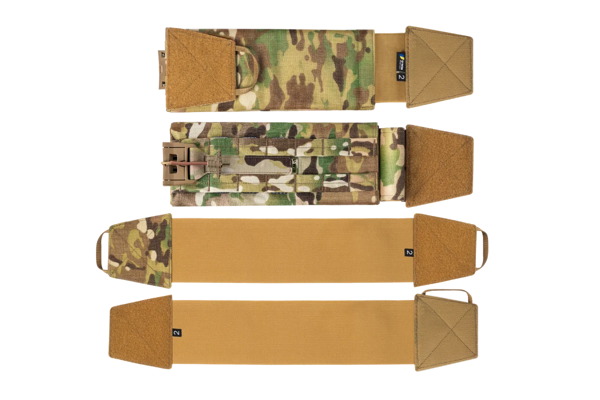 Камербанди U-WIN AGILE 2M SPIDER, MultiCam, 76-94см