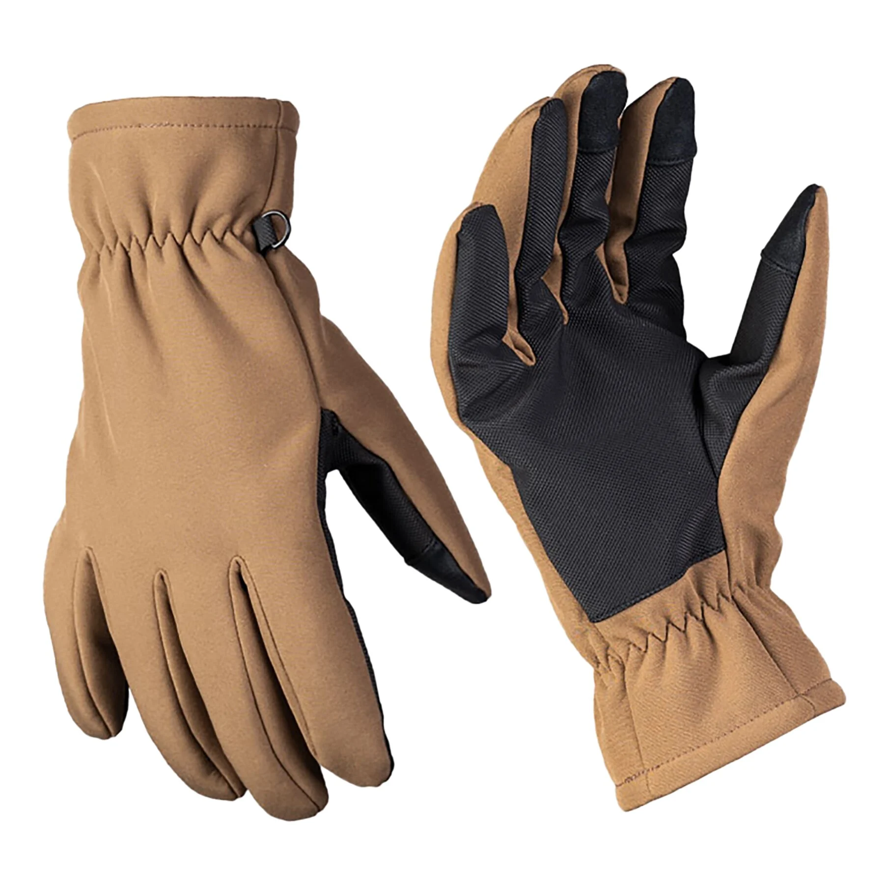 Рукавиці зимові MIL-TEC SoftShell Thinsulate, Dark Coyote, XL