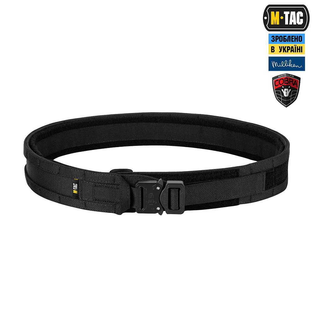Ремінь M-Tac Range Belt Cobra Buckle Gen.IV, Black, XL/XXL