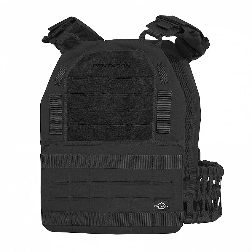 Плитоноска Pentagon Aspis Vest з системою Molle, Black