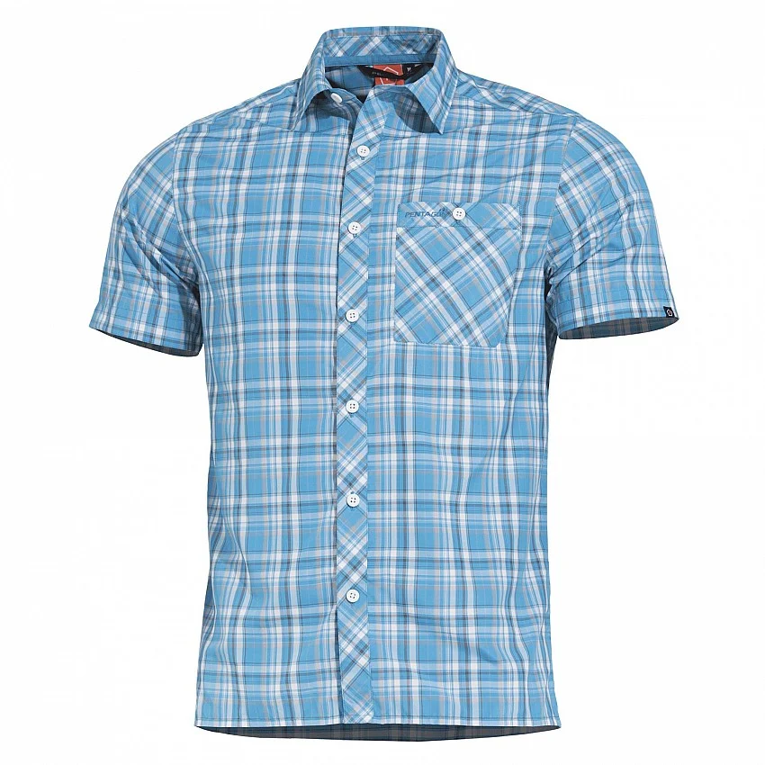 Теніска Pentagon SCOUT SHORT SHIRT, Блакитний, M