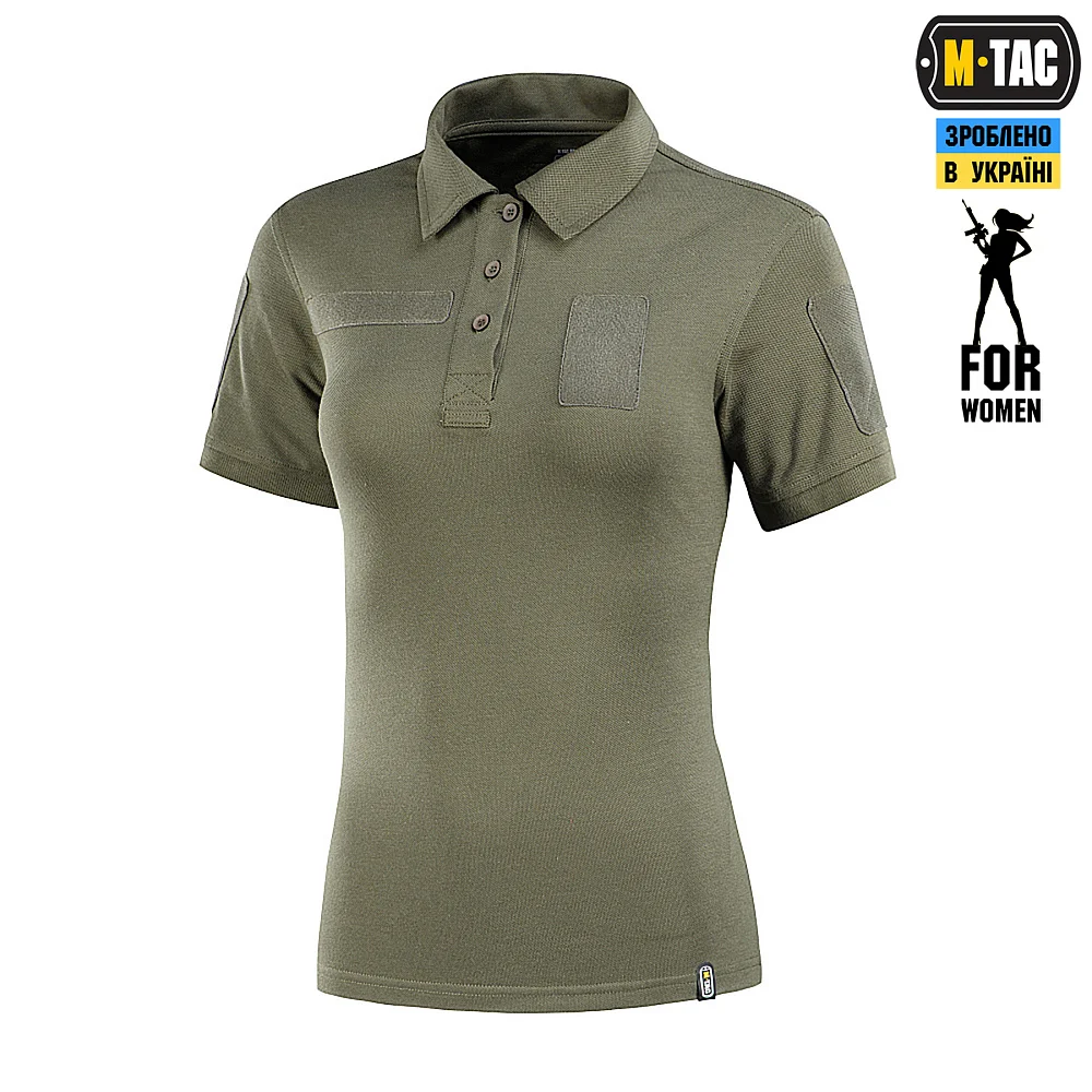 M-Tac поло тактичне 65/35 Lady, Army Olive, XXS