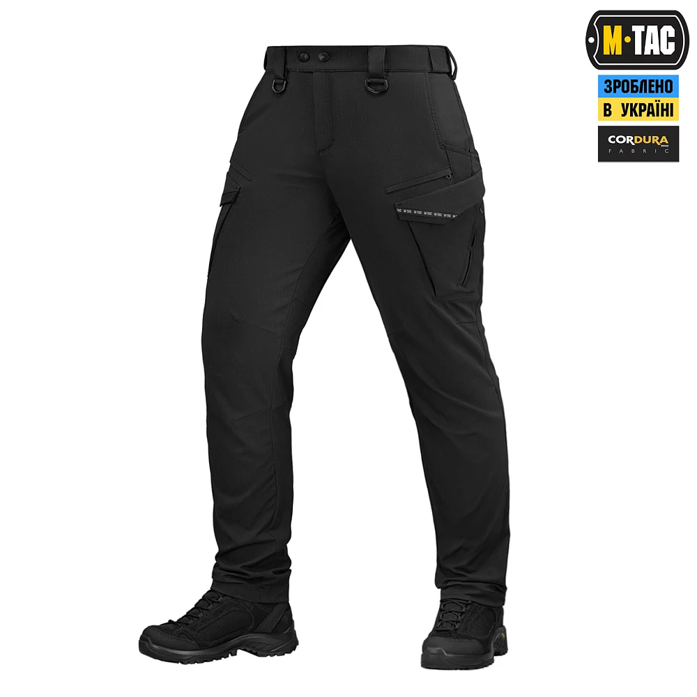 Штани M-Tac Aggressor Summer Gen.II Flex, Black, 42/34
