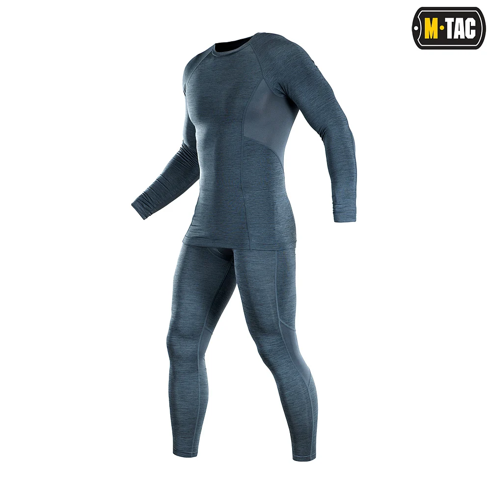 M-Tac термобілизна Active Level I, Dark Grey Melange, S