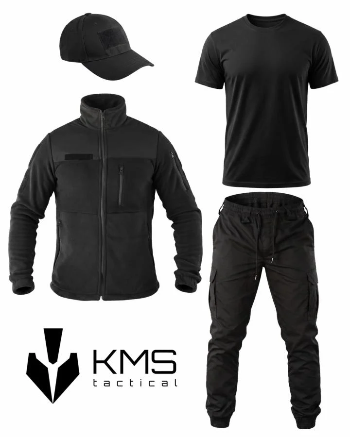 Тактичний комплект KMS Tactical чорний ВТ5497