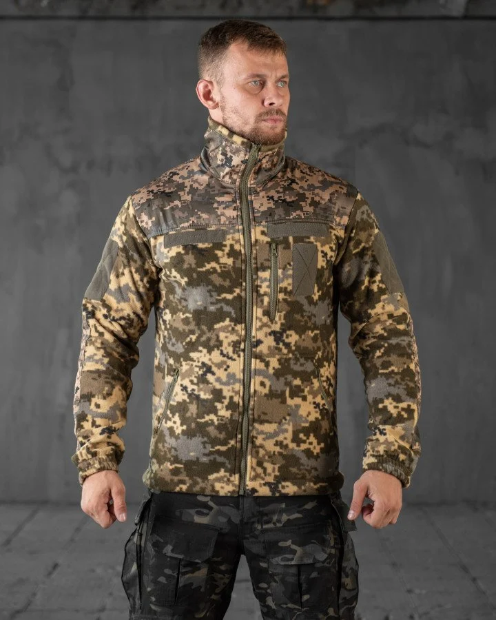Тактичний флісовий светр STANDART піксель РГ6282