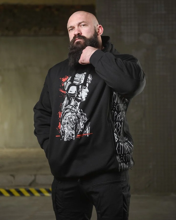 тепла худи ghetto warrior НП4873