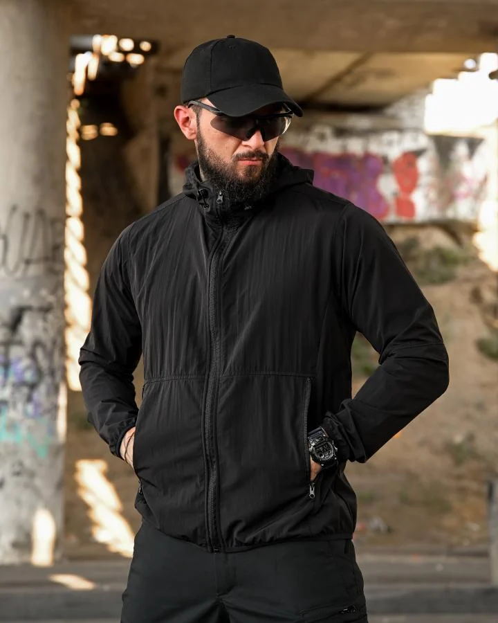 Тактична вітровка RAPTOR Windbreaker — Black ВТ4714
