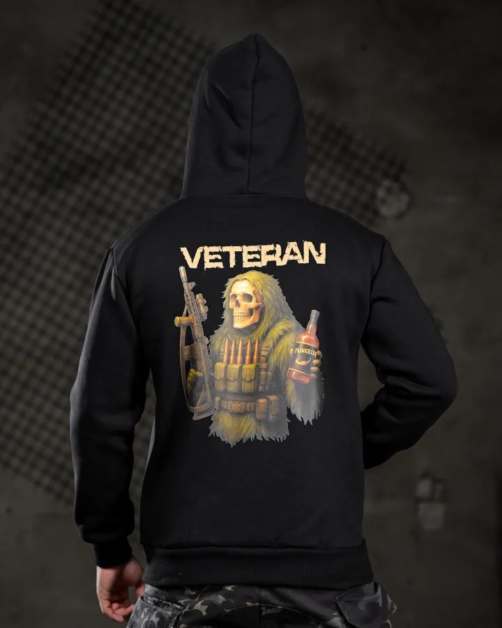 Мілітарі худі на флісі Veteran ВТ5504