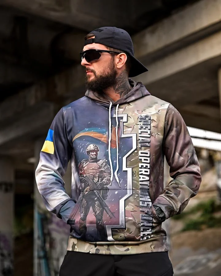 Мілітарі худі SAINT Ground force pixel ПП8122
