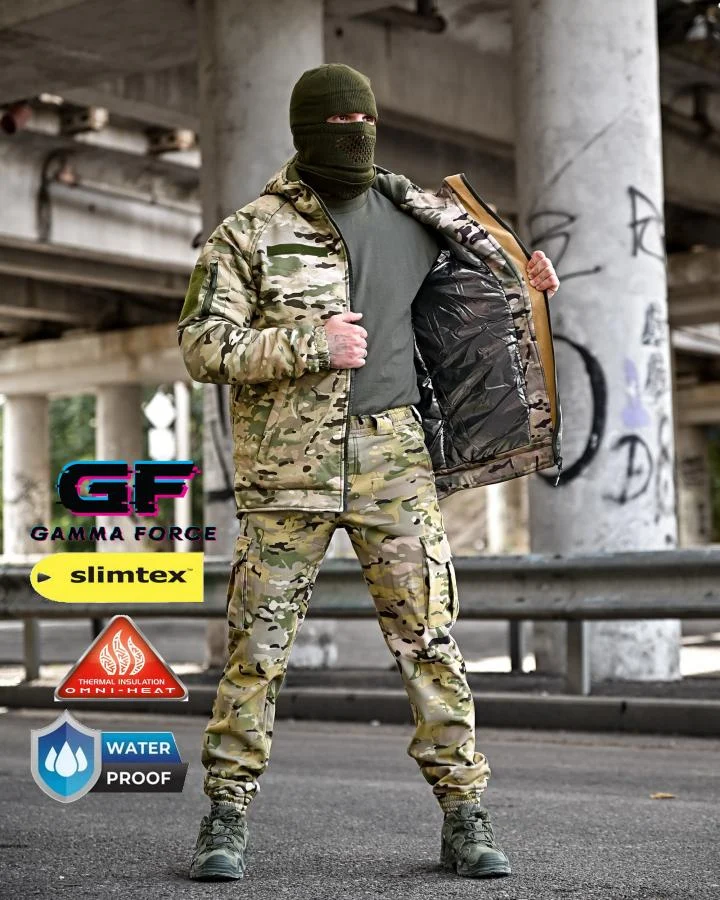 Зимовий тактичний костюм GAMMA GEN2 мультикам ВТ0522