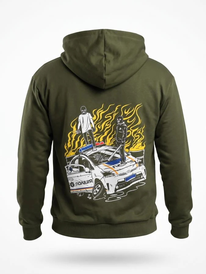 Мілітарі худі TRENASH Bandit oliva ТР6026